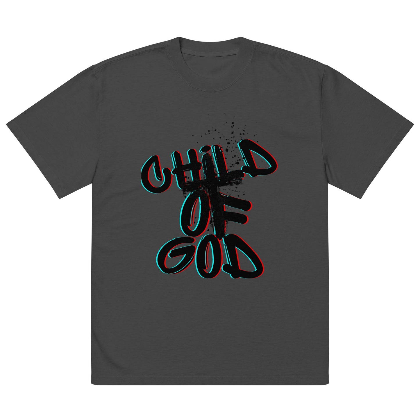 "Child of God" Oversized Faded T-Shirt