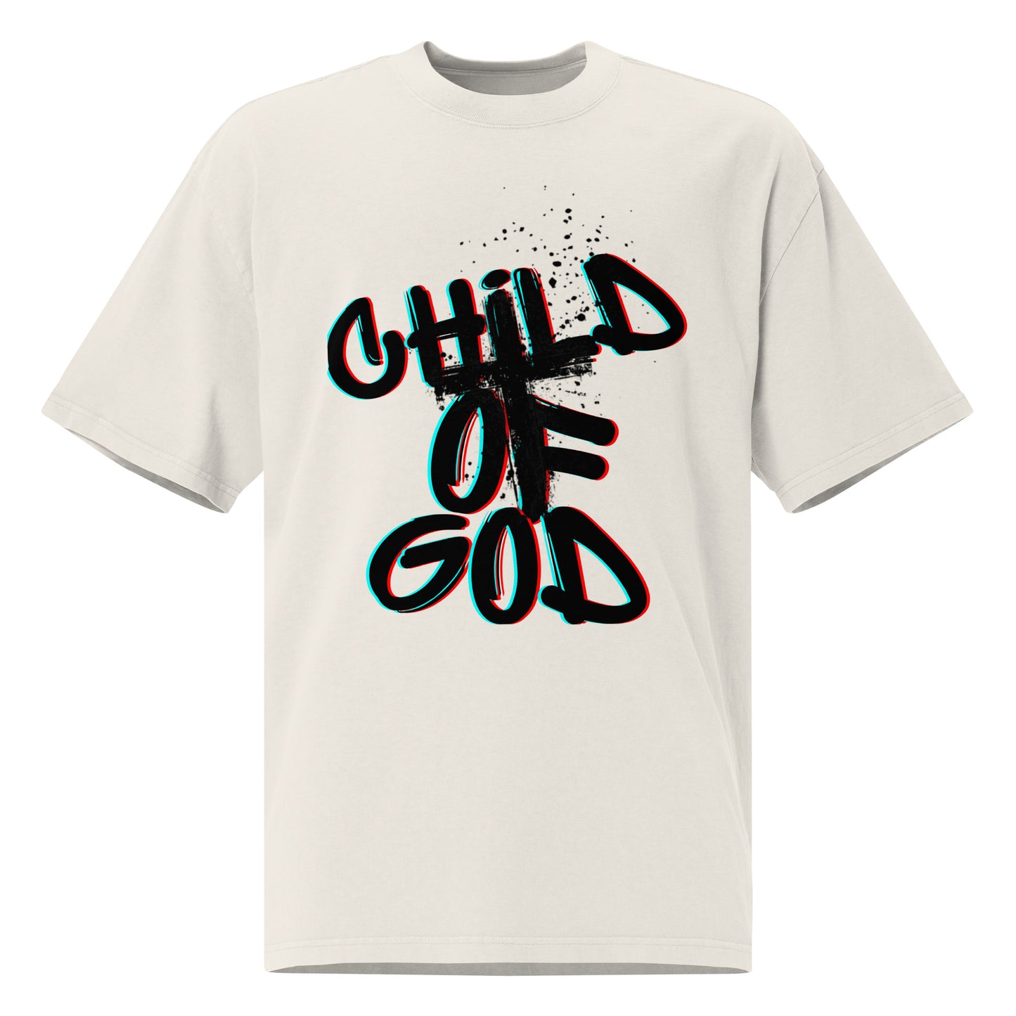 "Child of God" Oversized Faded T-Shirt