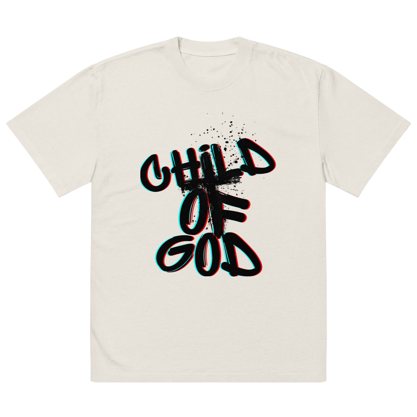 "Child of God" Oversized Faded T-Shirt