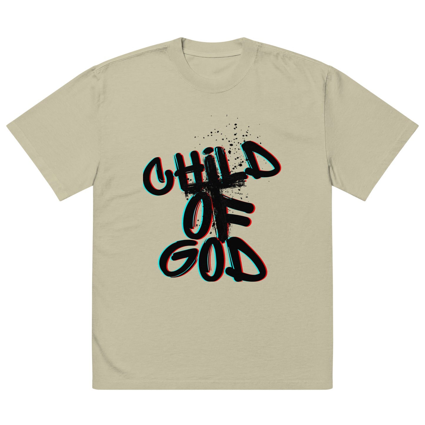 "Child of God" Oversized Faded T-Shirt