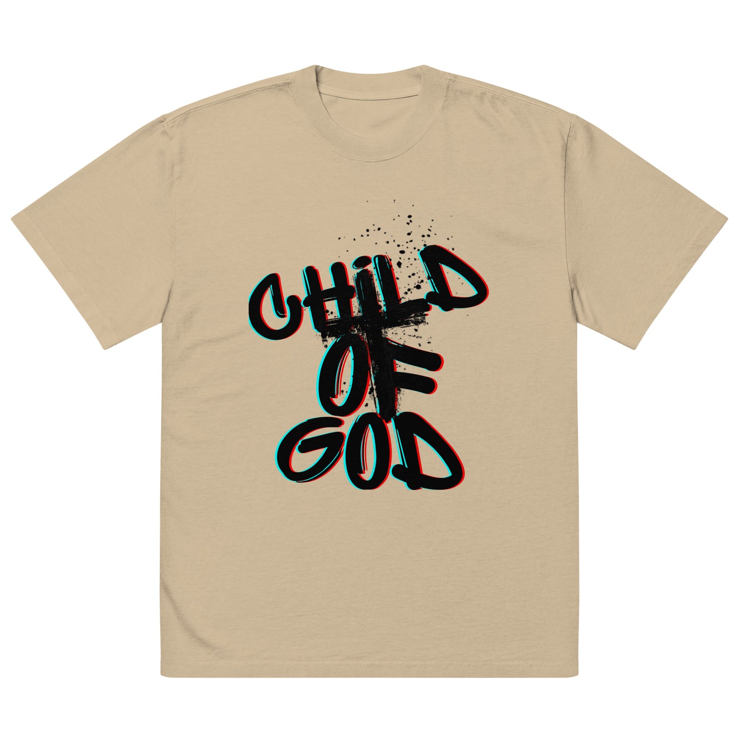 "Child of God" Oversized Faded T-Shirt