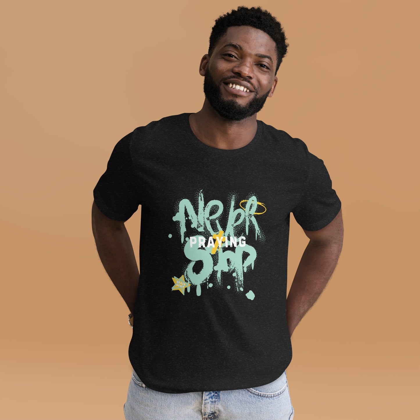 “Never Stop Praying” Unisex t-shirt